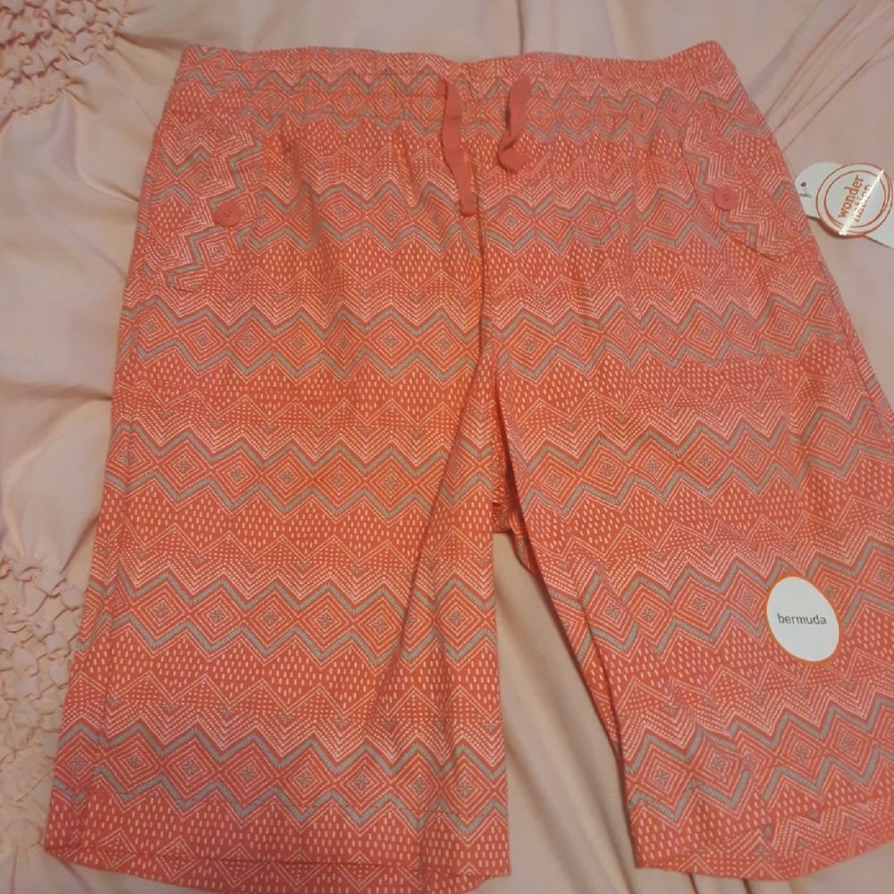 Pattern Girls Shorts